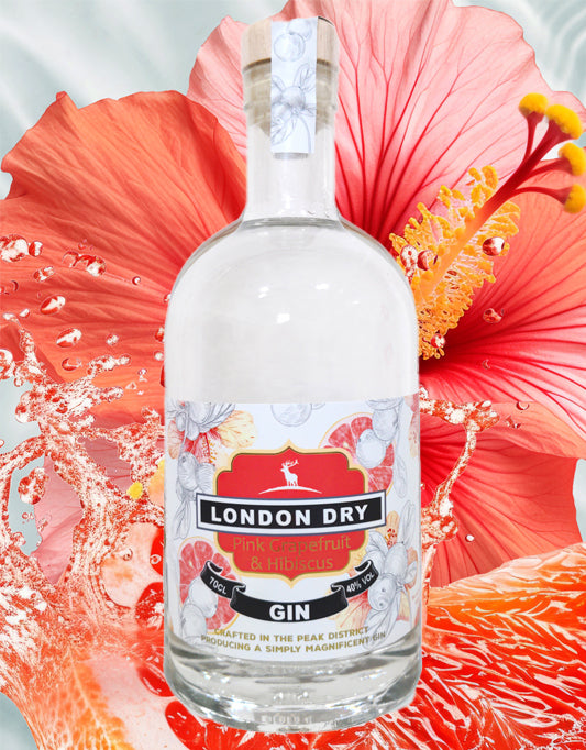 Pink Grapefruit and Hibiscus London Dry Gin