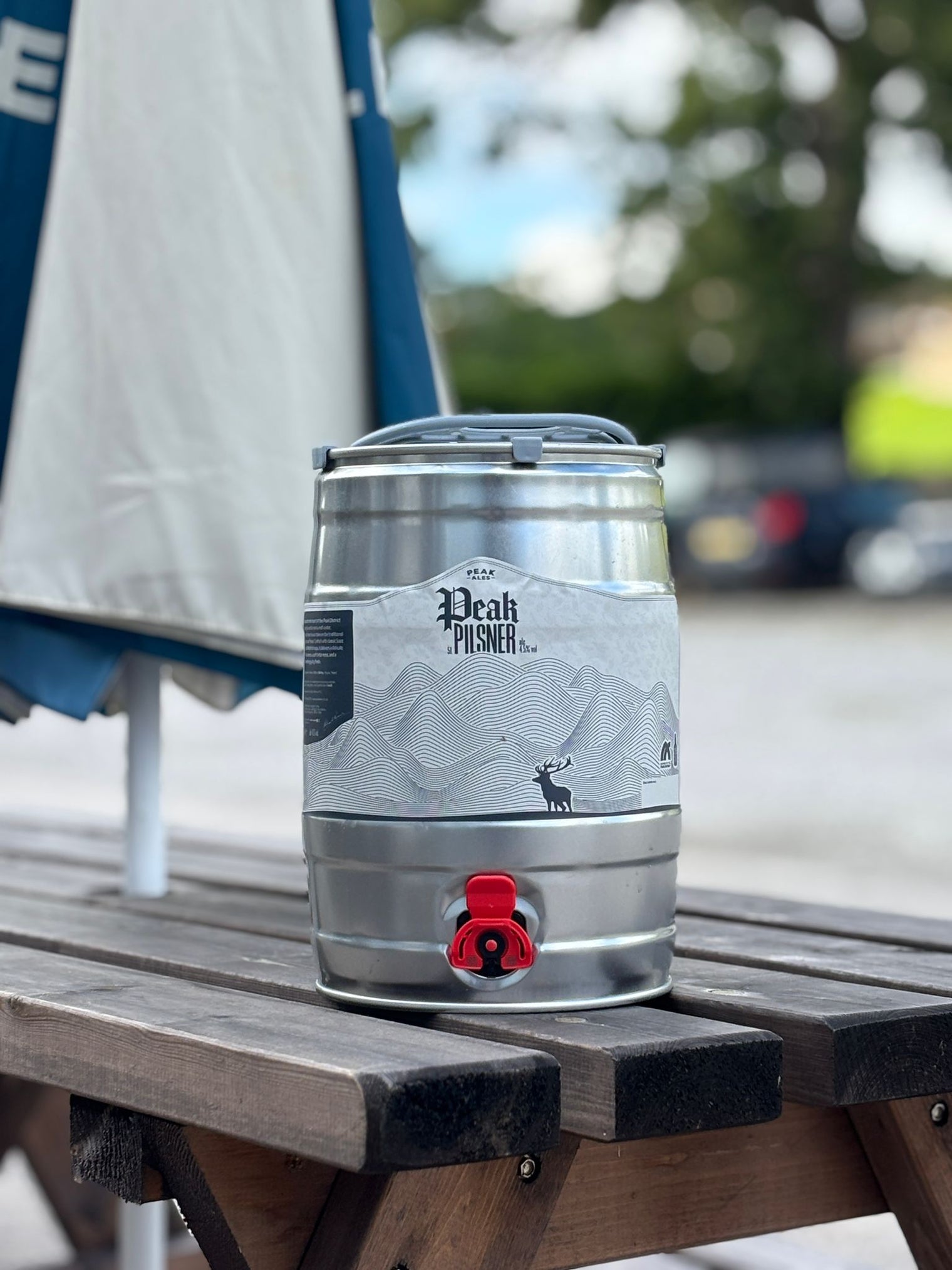 Peak Pilsner 5L Mini Keg