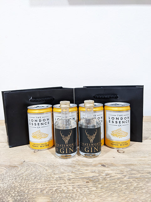 Chatsworth Gin and Tonic Miniature Gift Set Twin Pack