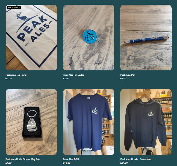 Peak Ales Merchandise Is Now Available To Buy Online