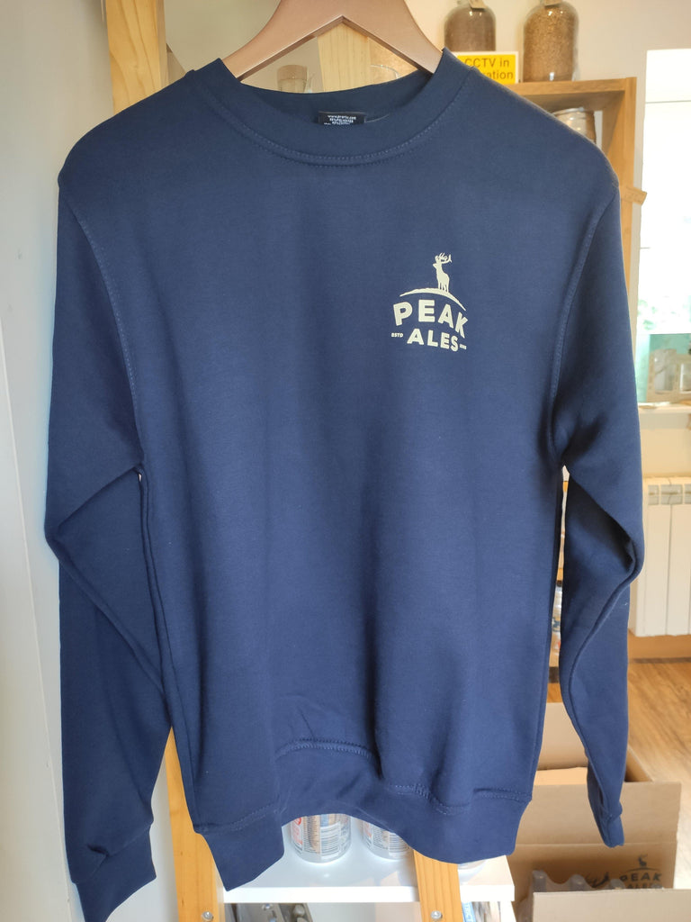 Peak Ales Sweatshirt Navy Front