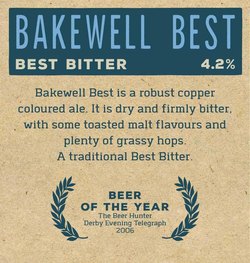 Bakewell Best x 12 Bottles Label Reverse