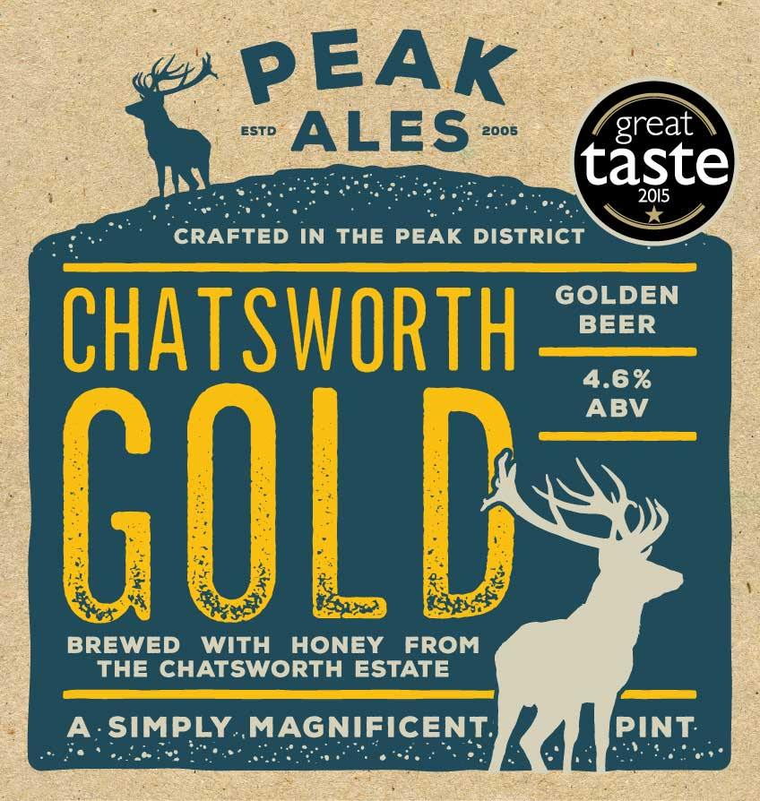 Chatsworth Gold x 12 Bottles Label