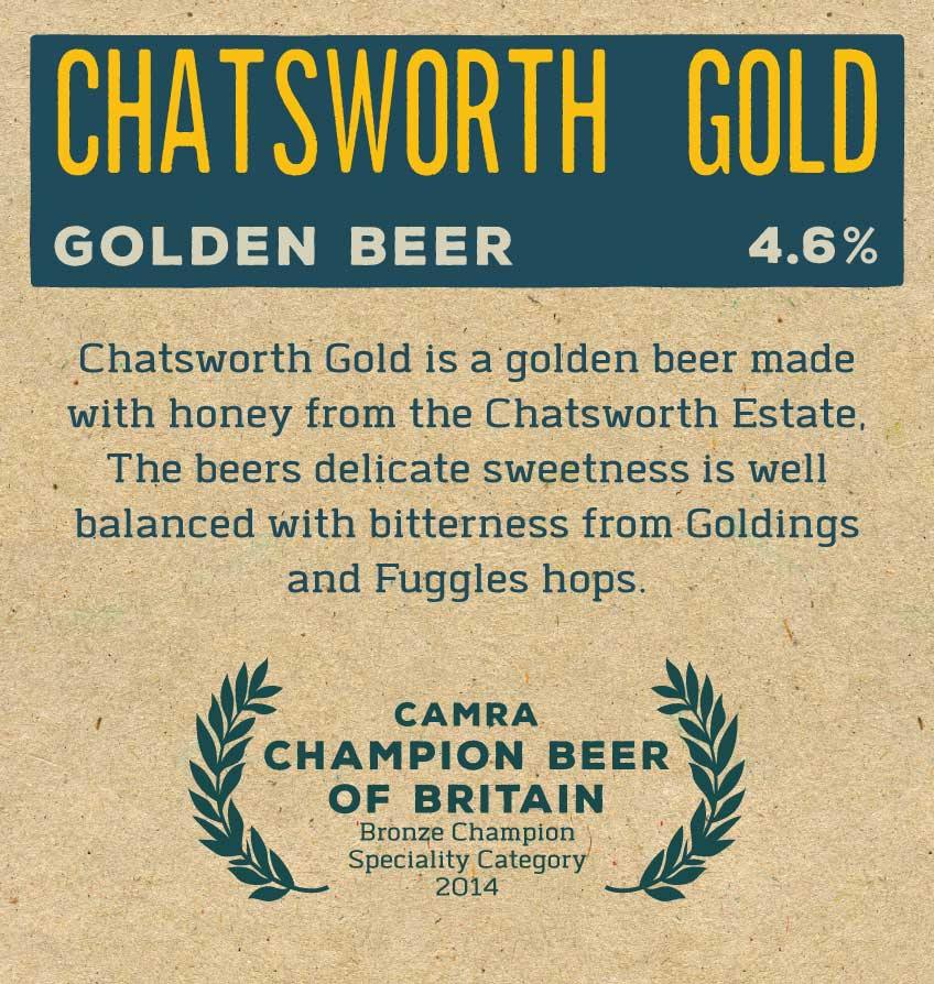 Chatsworth Gold x 12 Bottles Label Reverse
