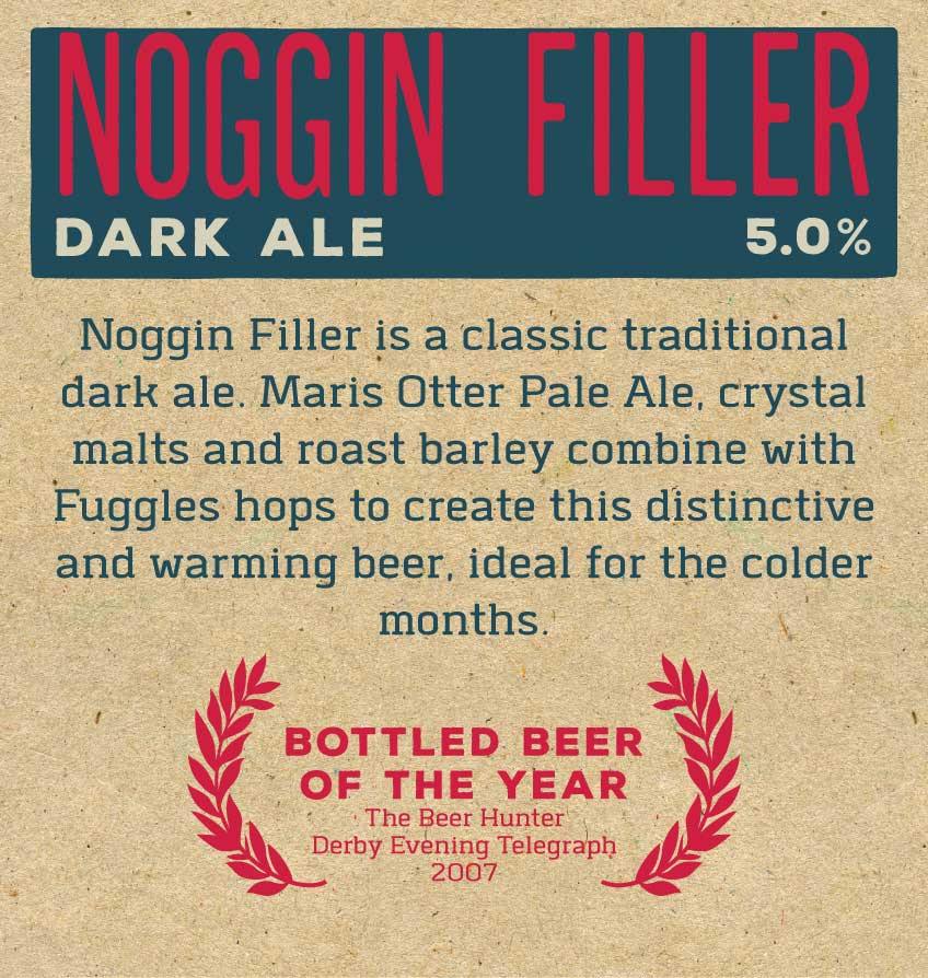 Noggin Filler Seasonal Ale Label Reverse