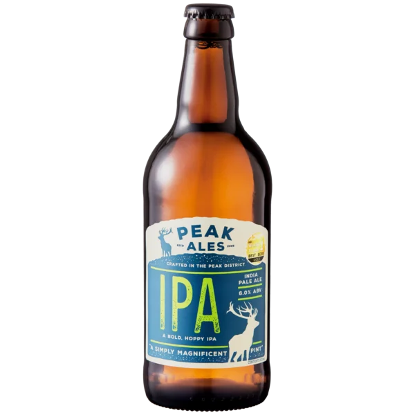 Peak Ales IPA beer bottle
