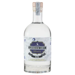 Bilberry London dry gin front view